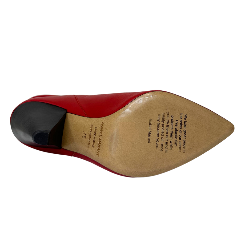 Isabel Marant Red Booty, 36