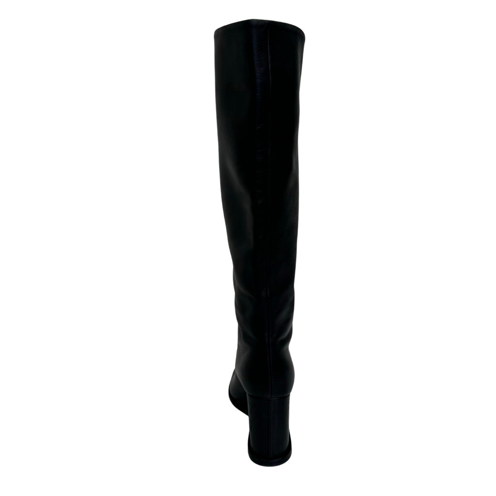 Gianvito Rossi Tall Leather Wedge Boots, 37.5