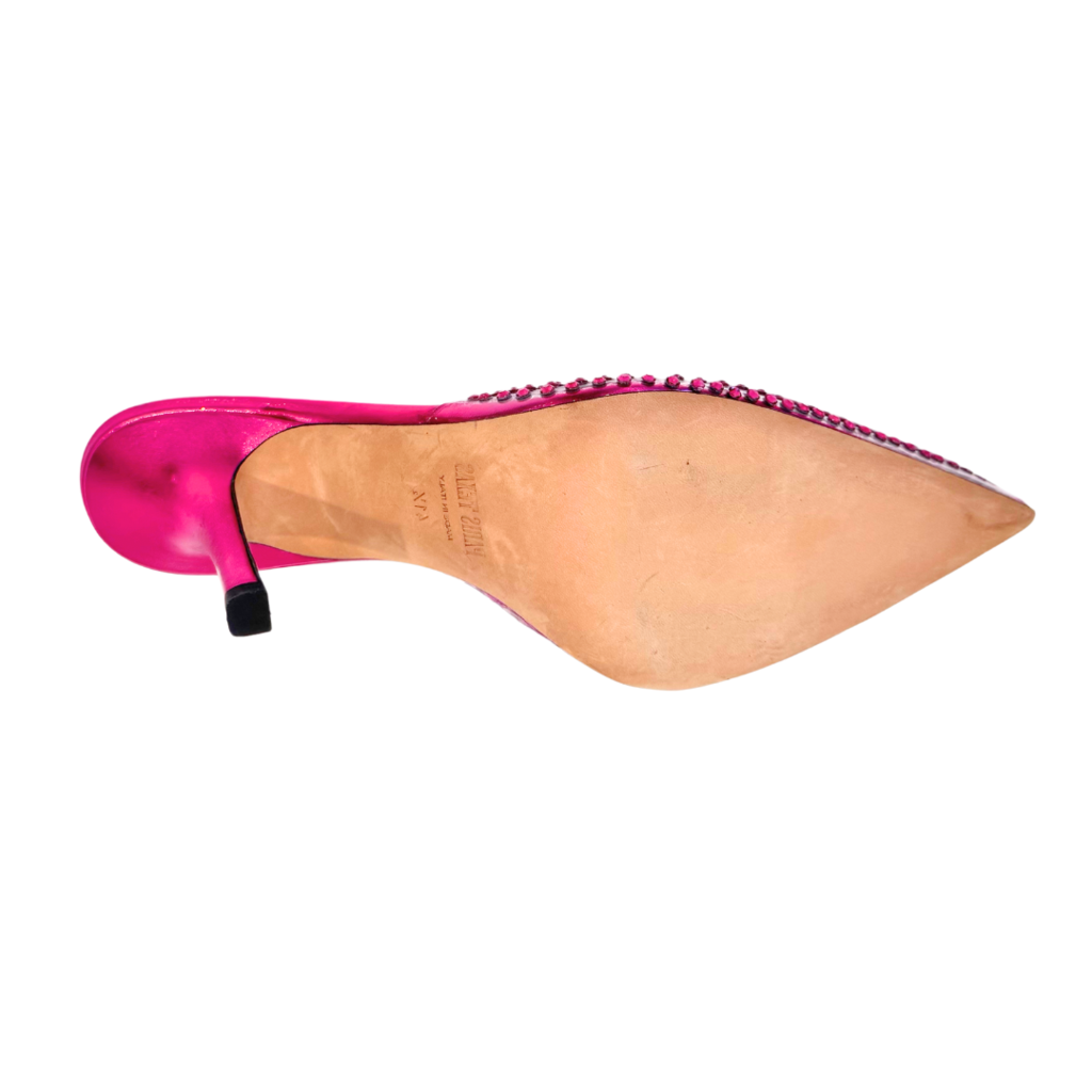 Paris Texas Rhinestone Pink Heel, 40