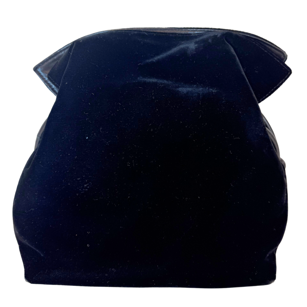 Loewe Black Velvet Flamenco Bag
