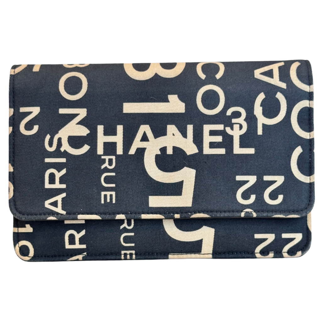 Chanel No 5 Black Chain Shoulder Bag