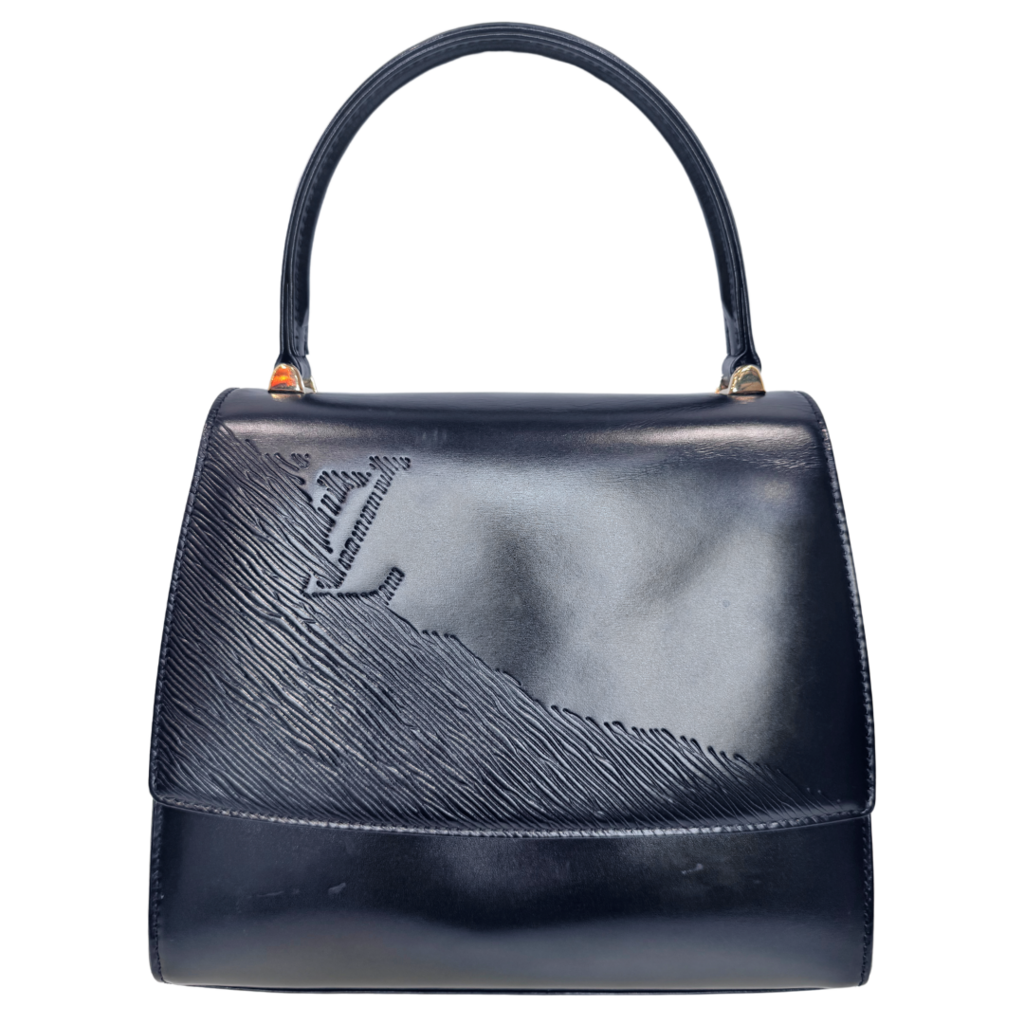 Louis Vuitton Black Epi Athens Top Handle Bag