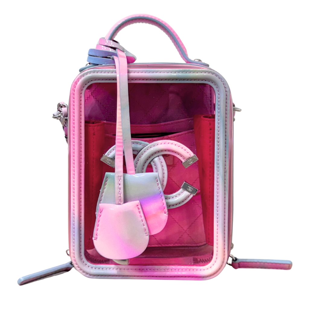 Chanel Pink PVC Vanity