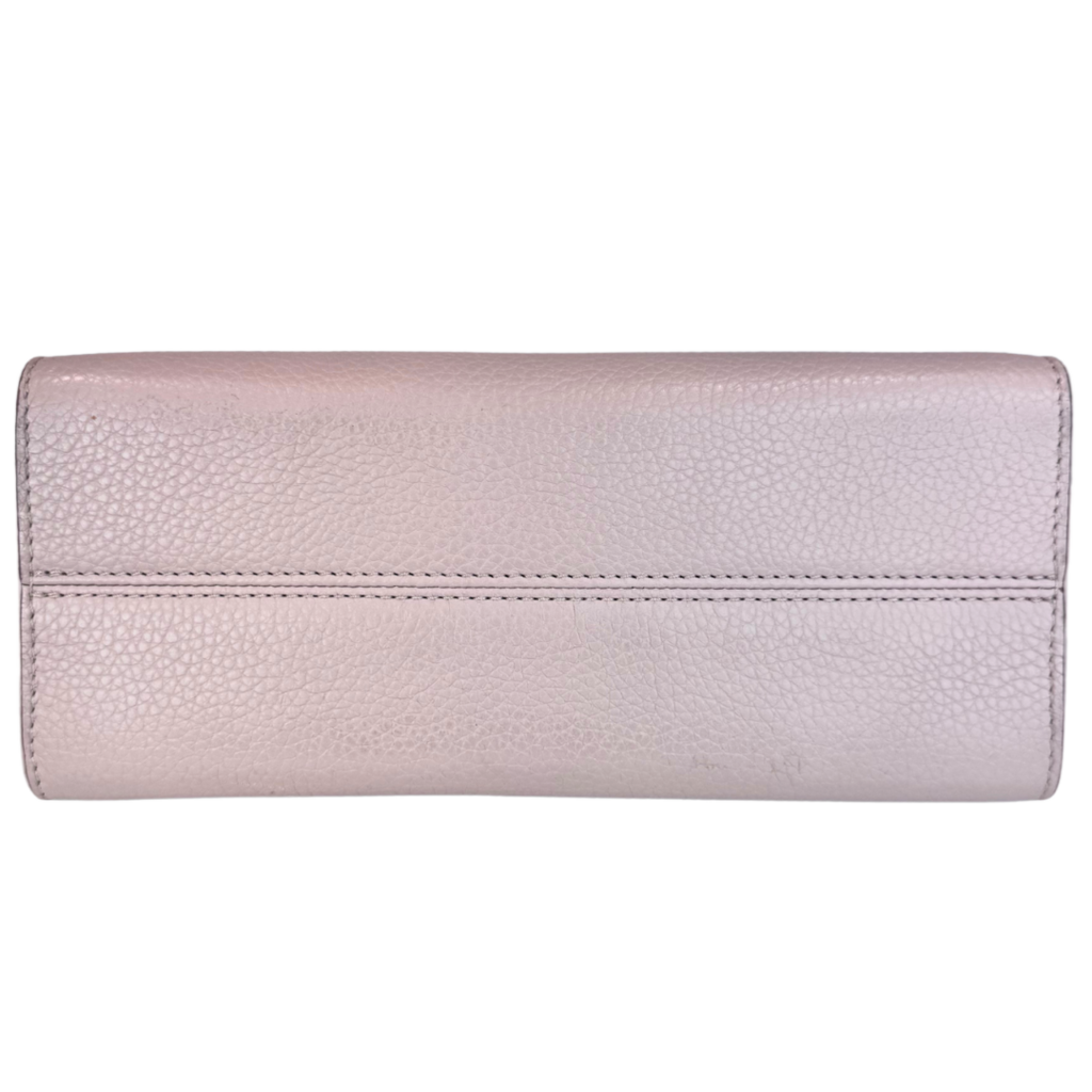 Louis Vuitton Beige Leather Twist Shoulder Bag