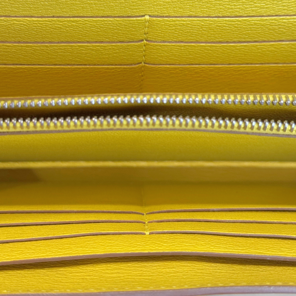 Hermès Kelly Wallet Mimosa Matte Alligator