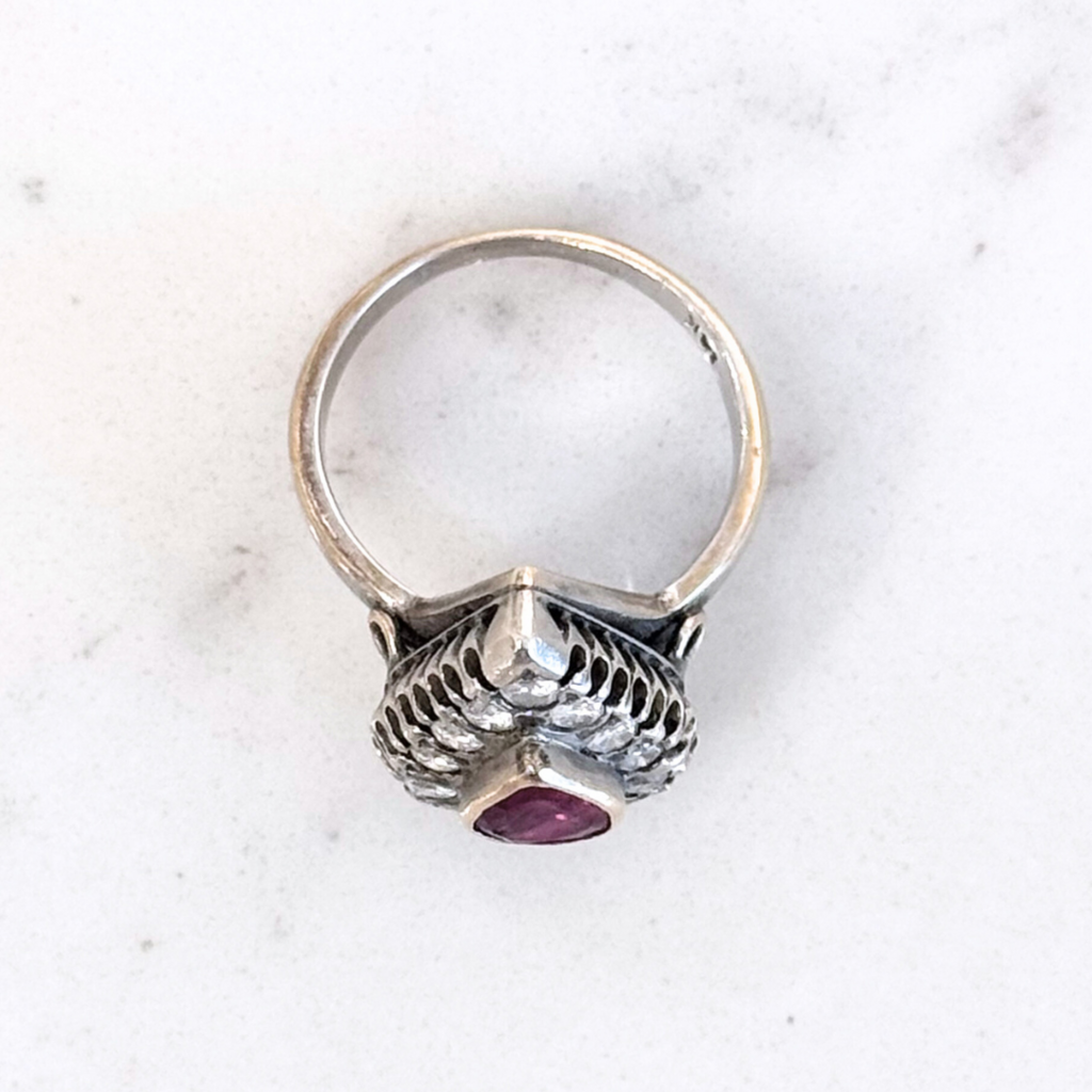 Antique Ruby & Diamond Ring