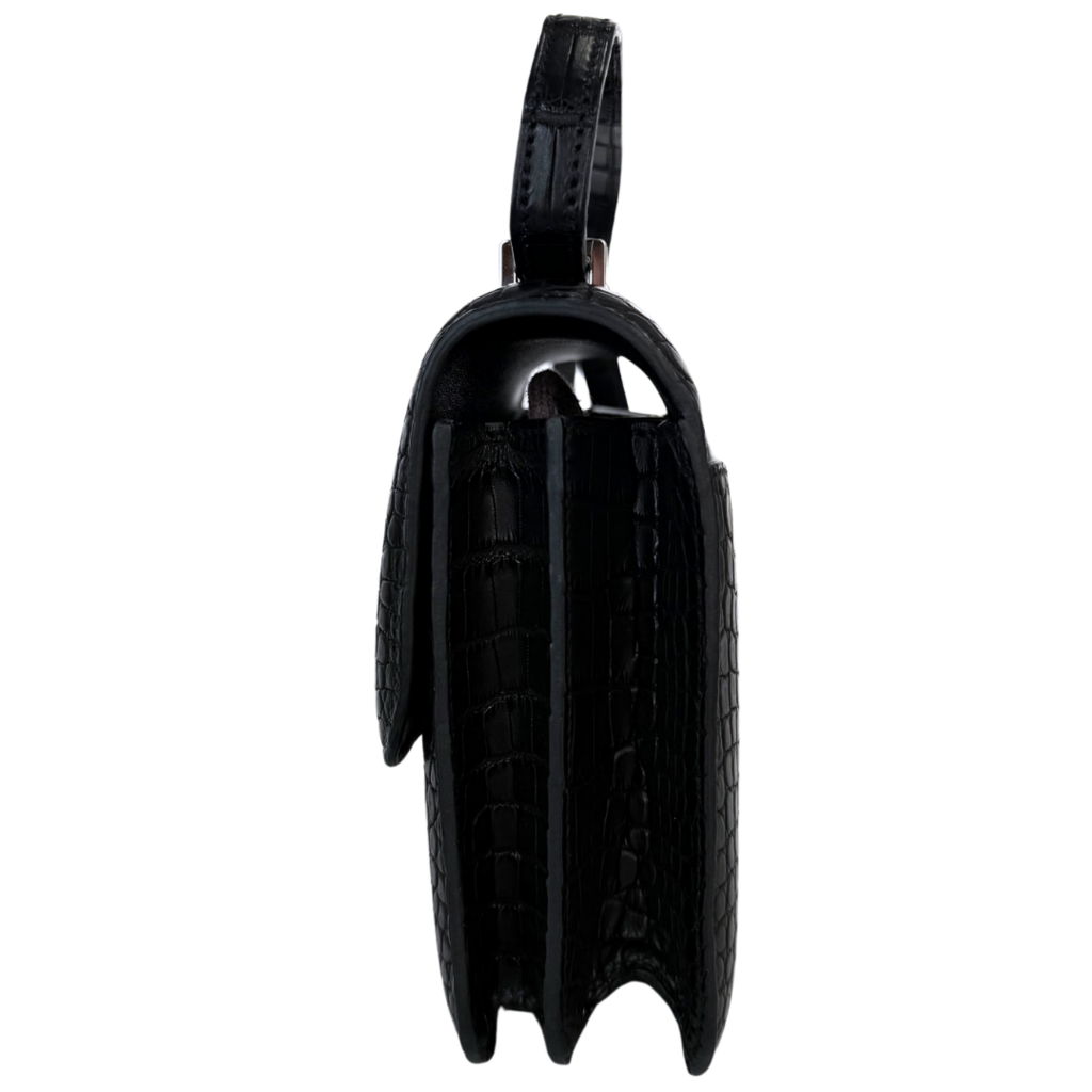 Hermès Constance Matte Black Alligator 18CM Palladium HW (2021)