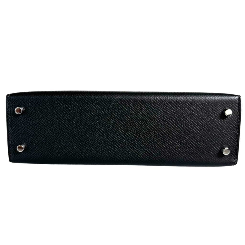 Hermès Kelly Black Epsom 20CM Two-Toned HW (2025)