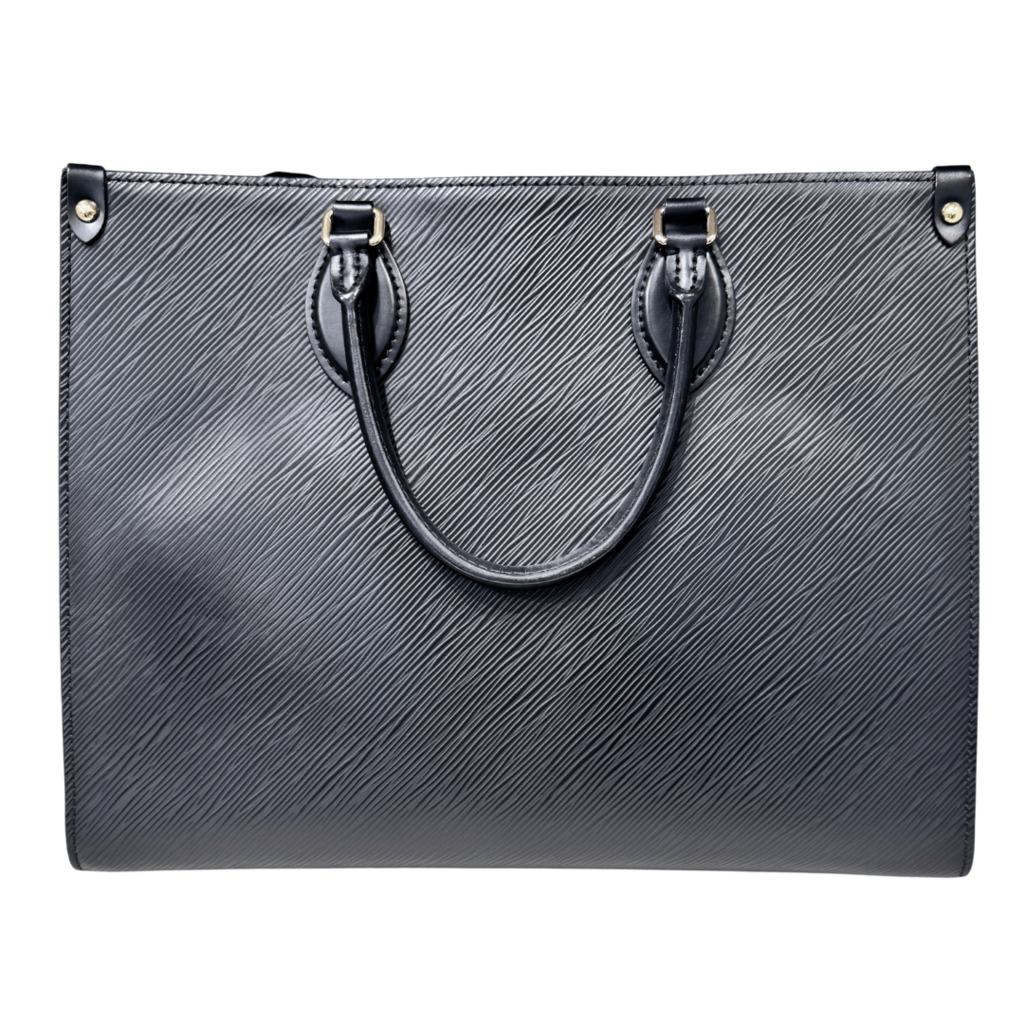 Louis Vuitton Black Epi Leather On The Go Bag