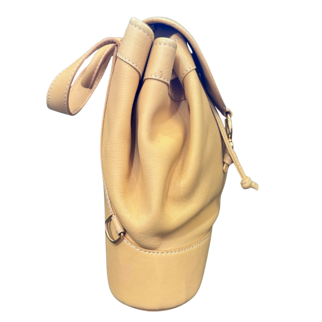 Loewe Yellow Leather Backpack