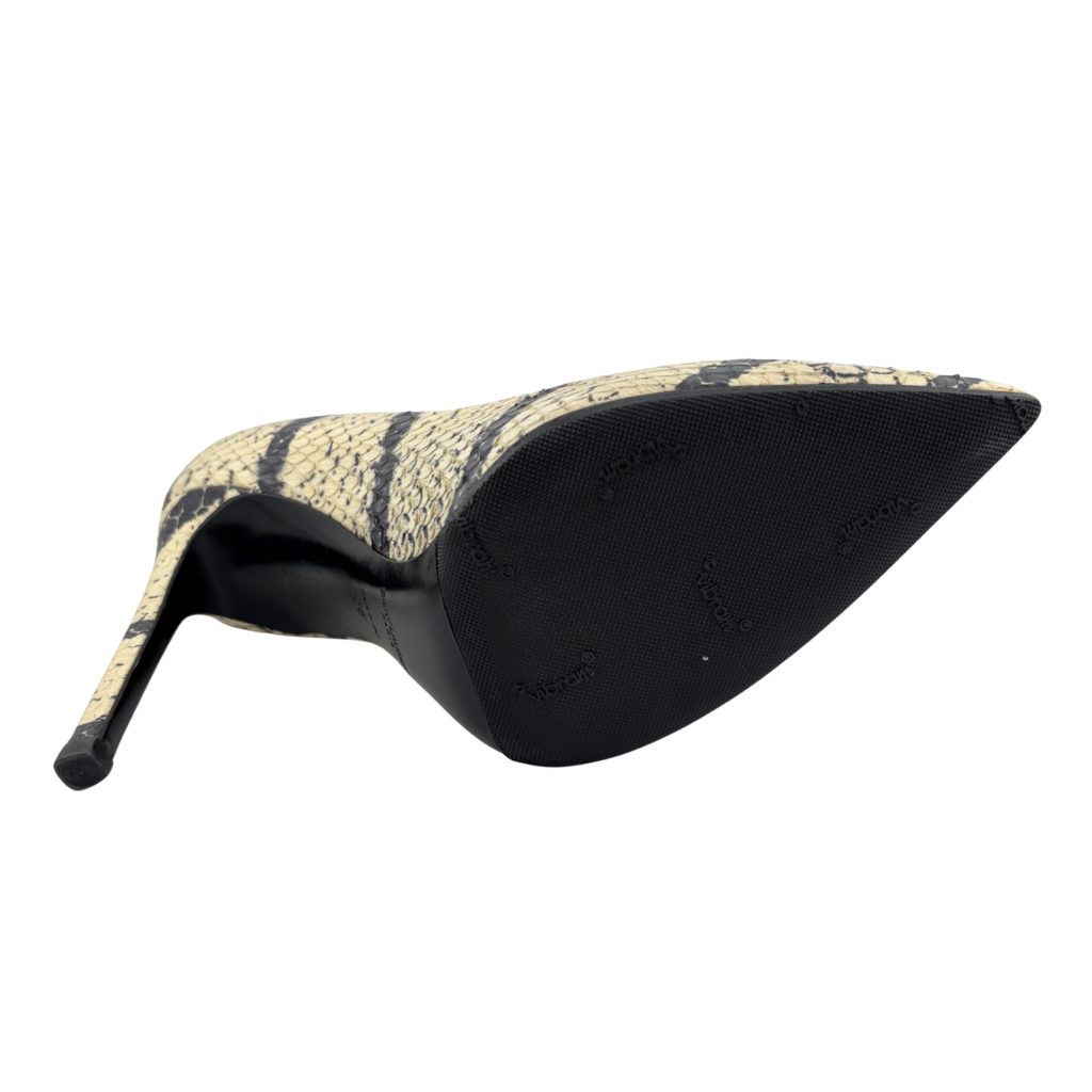 Saint Laurent Snakeskin Pumps, 38