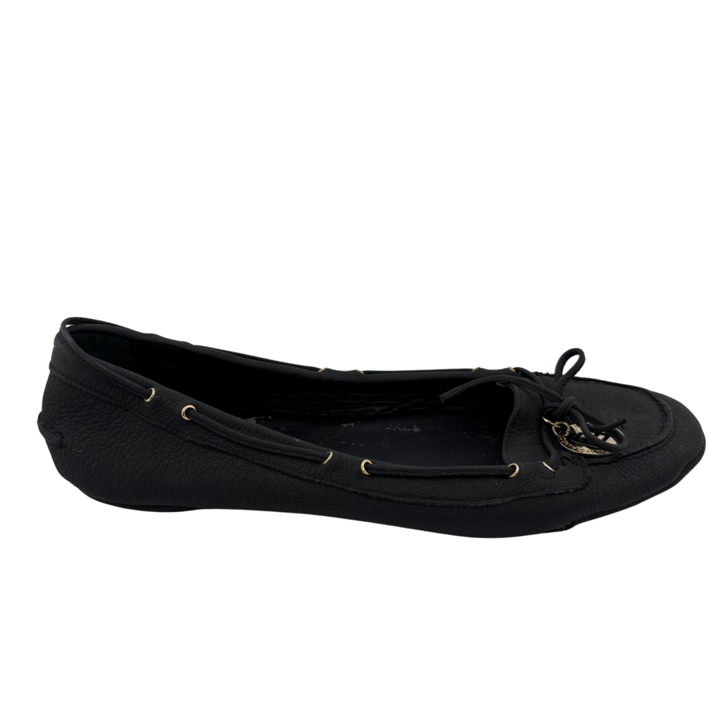 Fendi Leather Driving Moccasin, 39