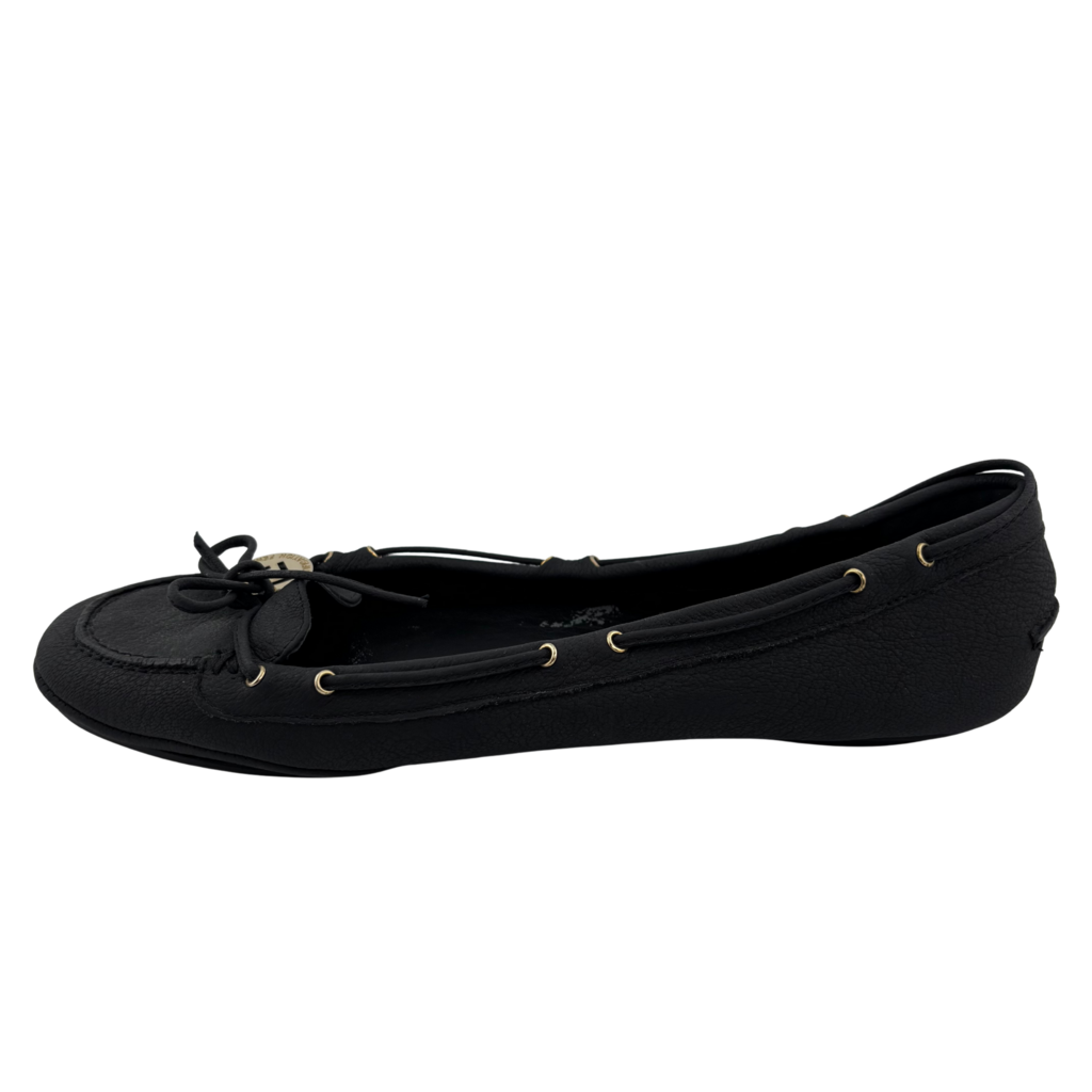 Fendi Leather Driving Moccasin, 39