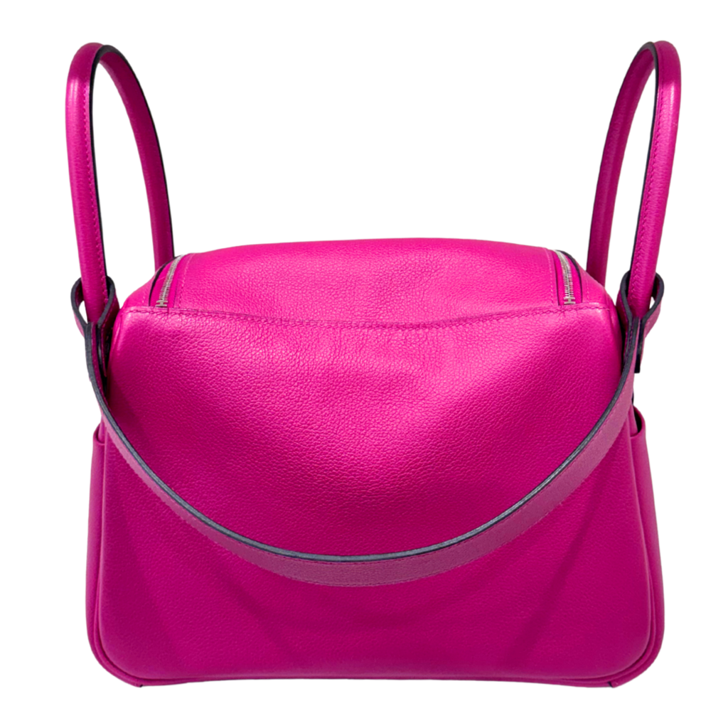 Hermès Lindy Rose Togo 26CM Palladium HW