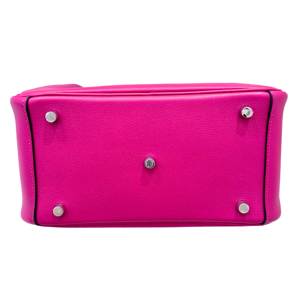 Hermès Lindy Rose Togo 26CM Palladium HW