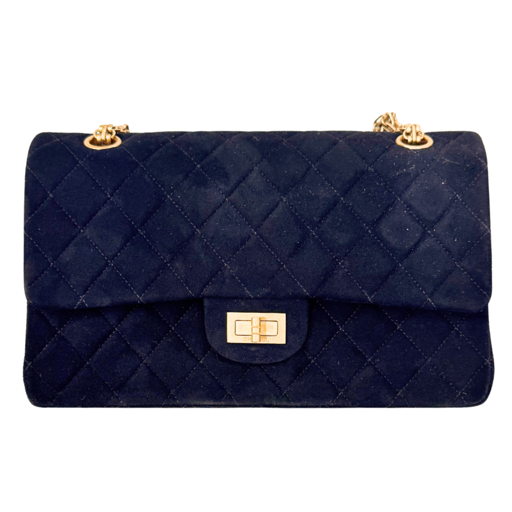 Chanel Black Suede Reissue Flap Bag