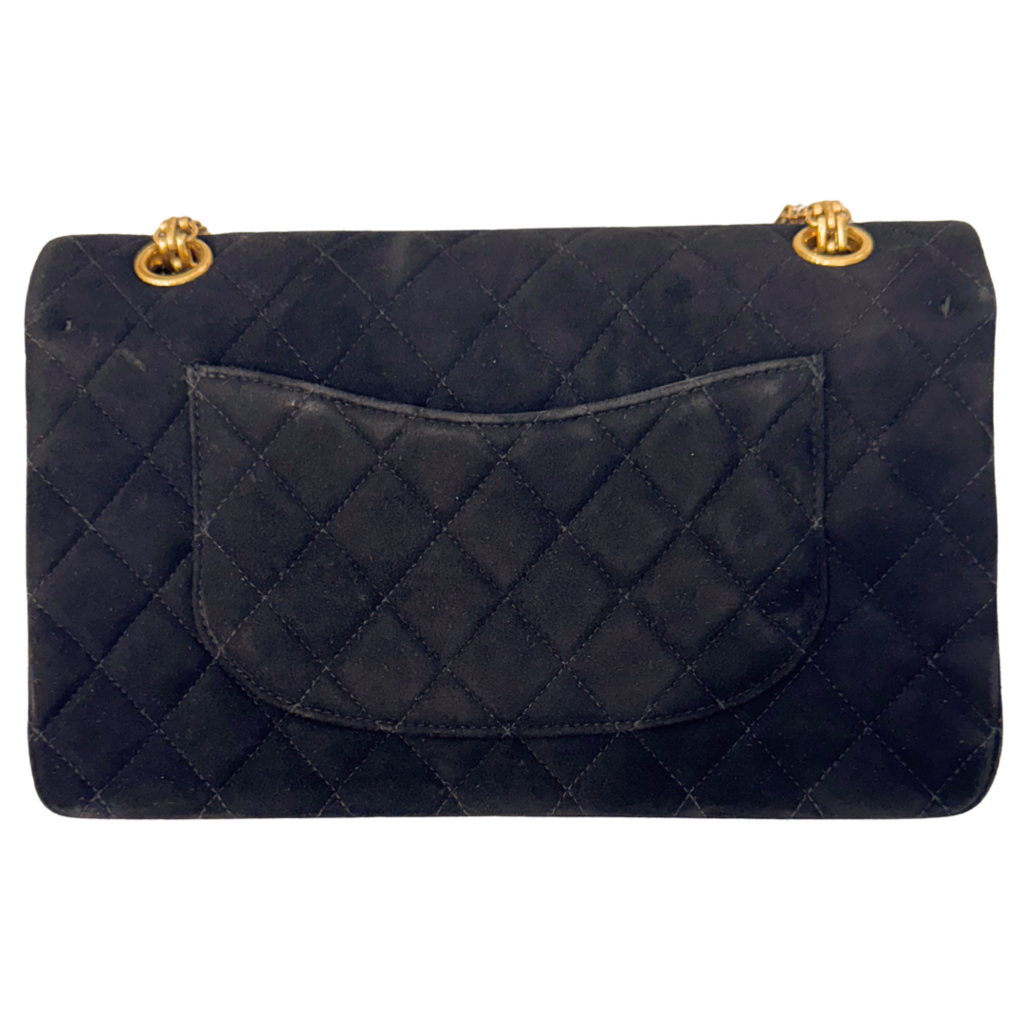 Chanel Black Suede Reissue Flap Bag