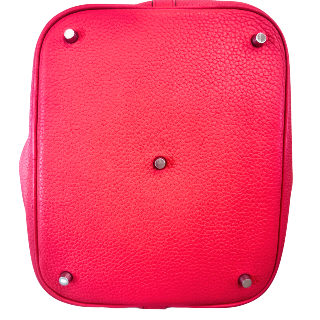 Hermès Coral Pink Pictoin 26CM Palladium HW