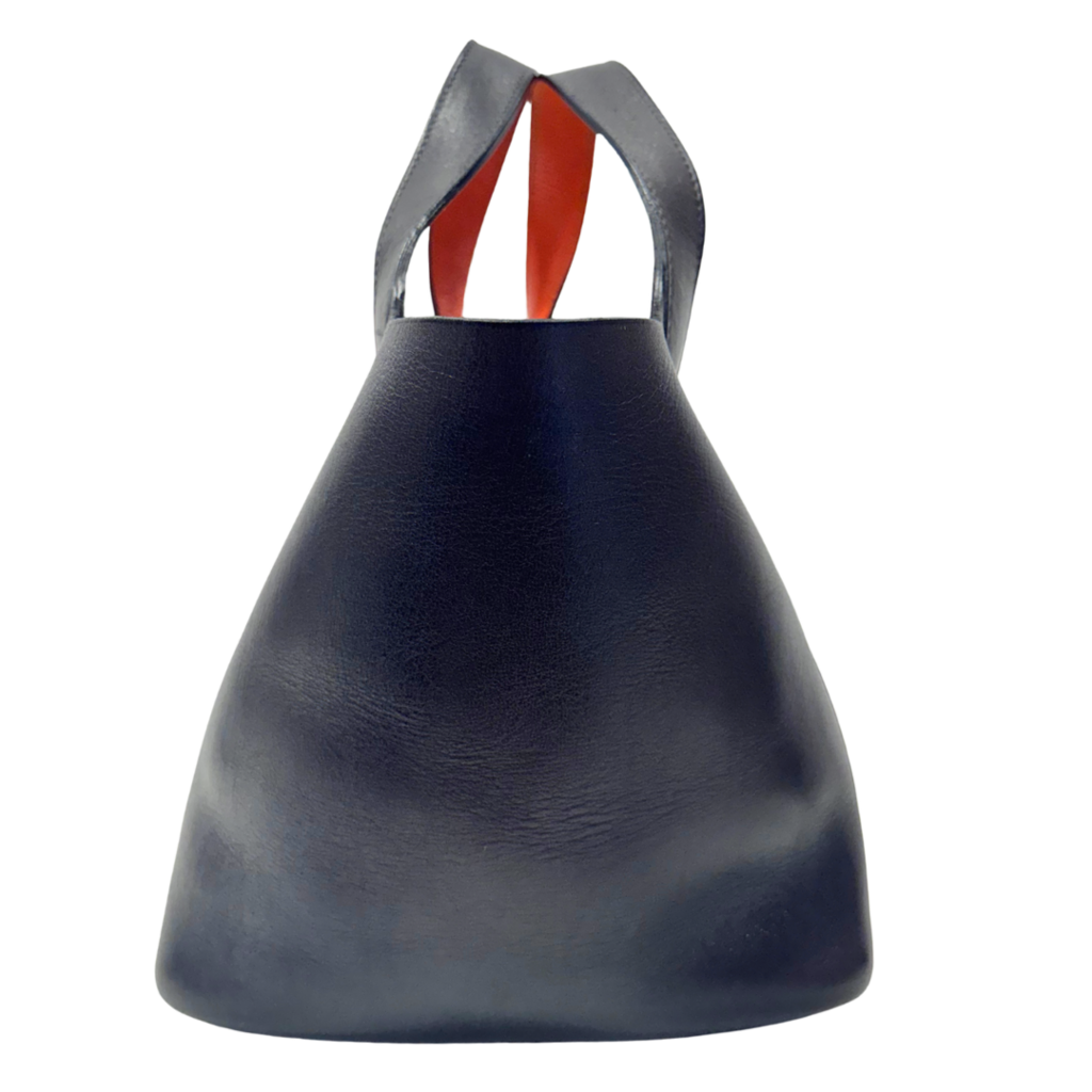 Hermès Eclat Picotin Black Ebene Natural Berenia & Orange 18CM Palladium HW