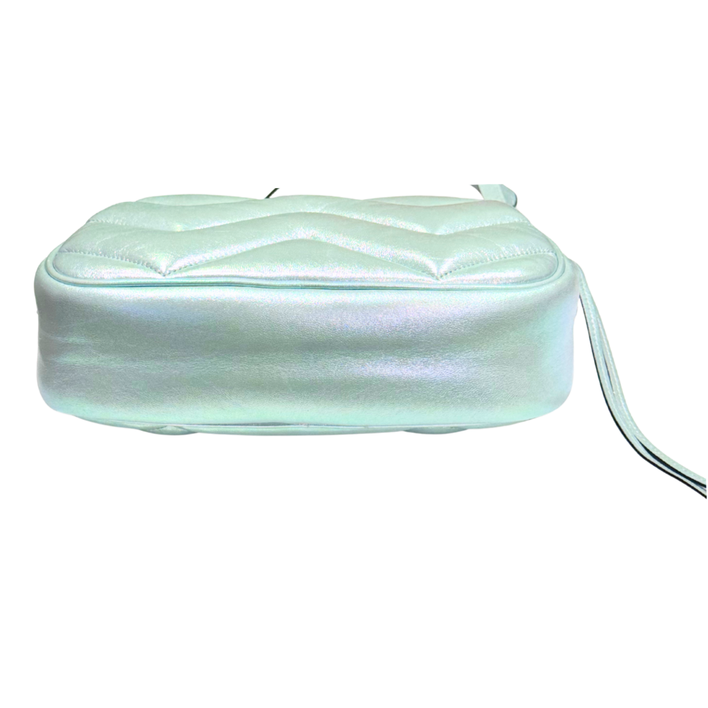 Gucci Iridescent Mint Green Marmont Shoulder Bag