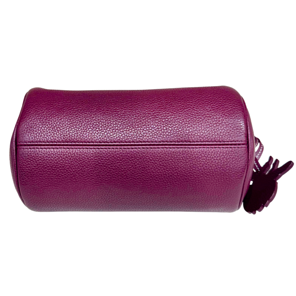 Dior Maroon Atelier Roller Bag
