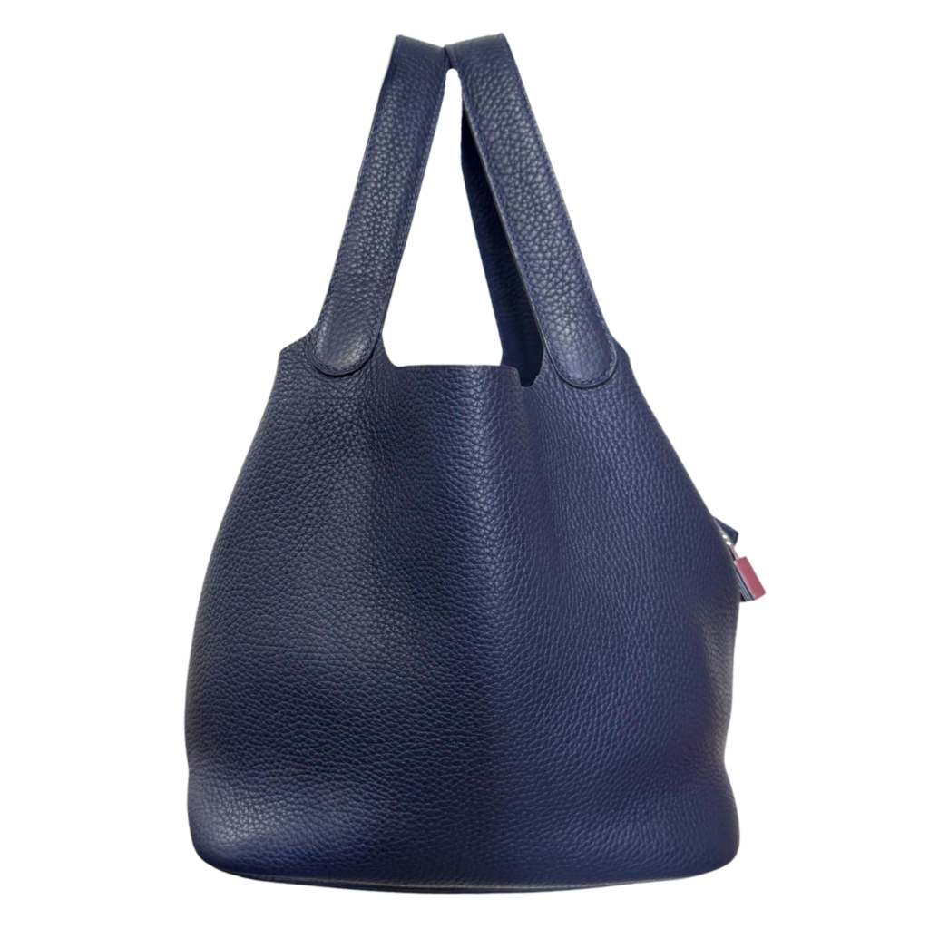 Hermès Navy Picotin 22CM Palladium HW