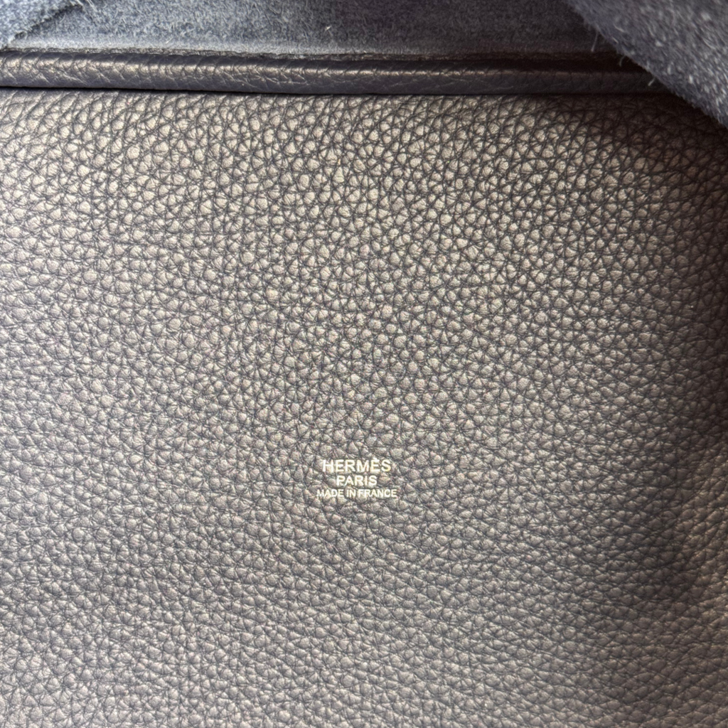 Hermès Navy Picotin 22CM Palladium HW
