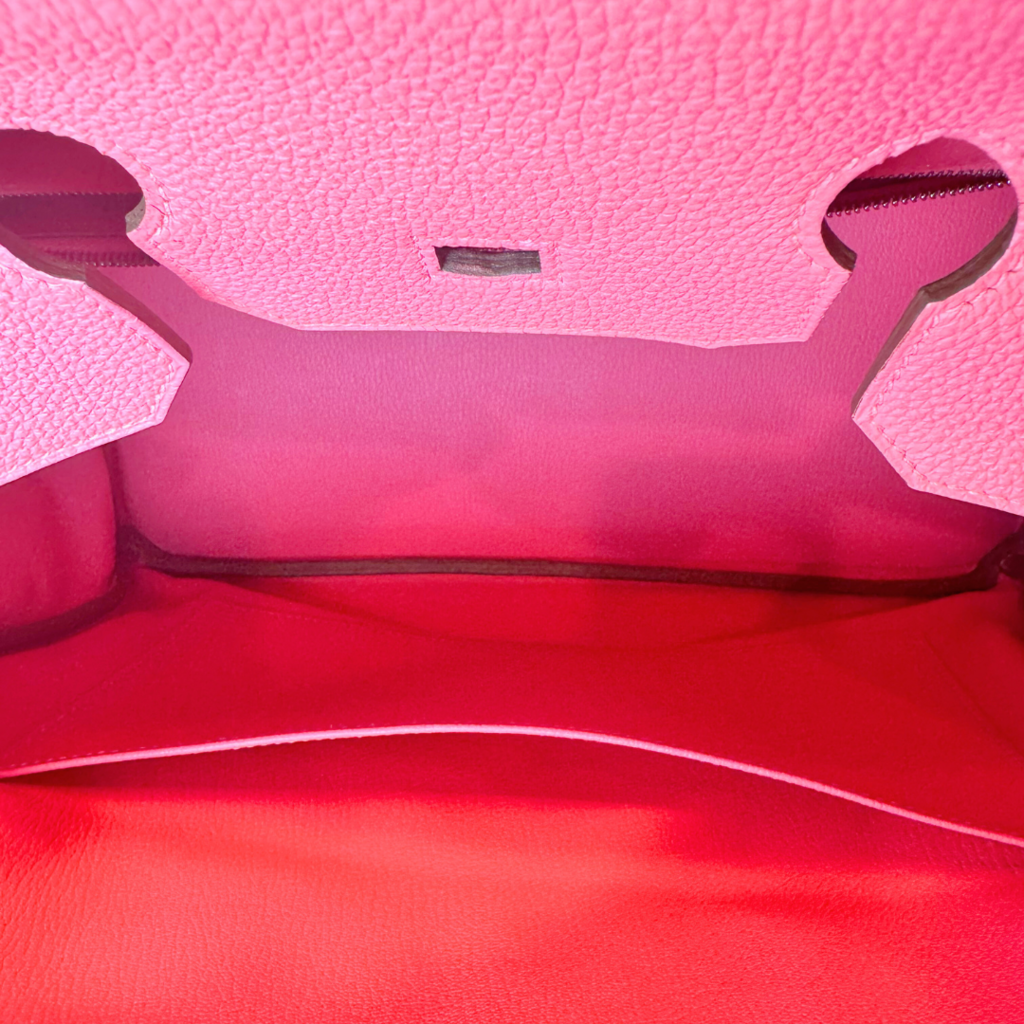 Hermès Birkin Rose Lipstick Togo 35CM Palladium HW
