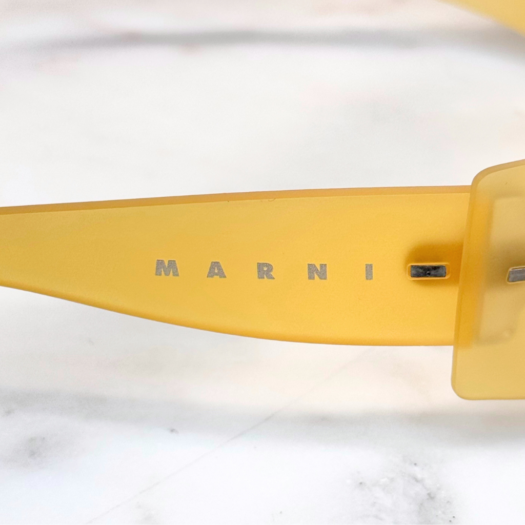 Marni Yellow Sunglasses