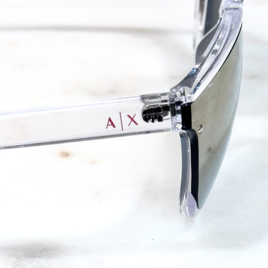 Armani Exchange Clear Rim Sunglasses