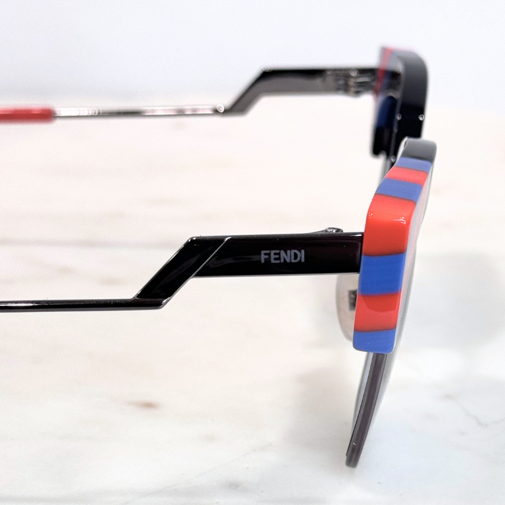 Fendi Red & Blue Sunglasses