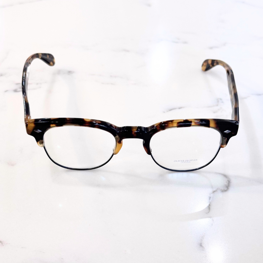 Oliver Peoples Tortoise Frame Blue Light Glasses