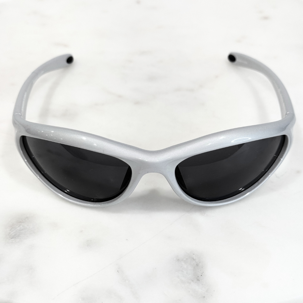 Bonnie Clyde Silver Angel Sunglasses