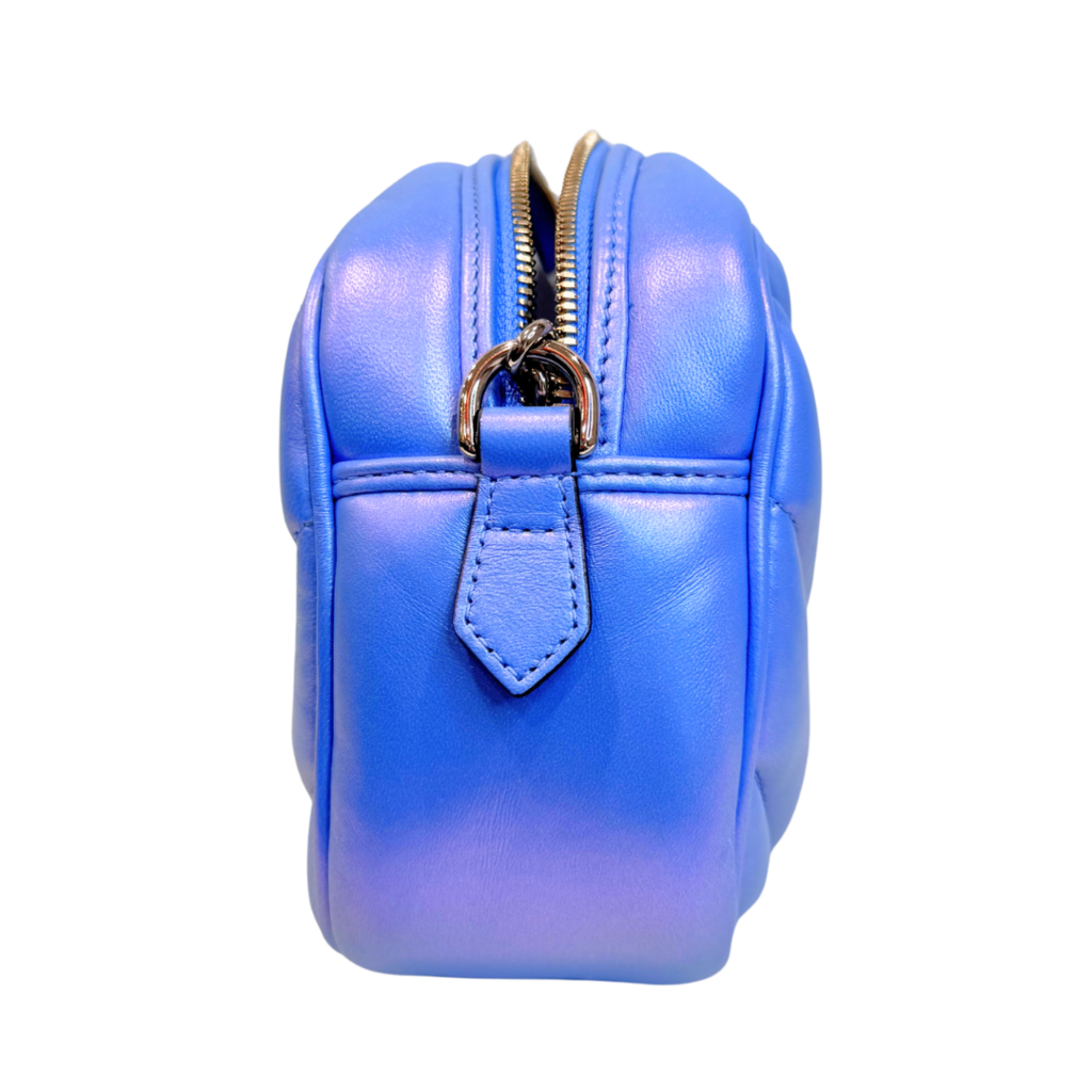 Gucci Marmont Blue & Purple Iridescent Bag