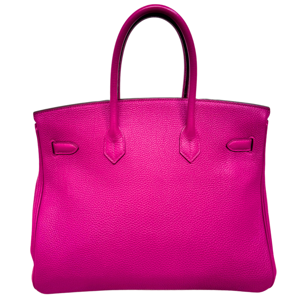 Hermès Birkin Rose Pourpre Togo 35CM Palladium HW (2011)