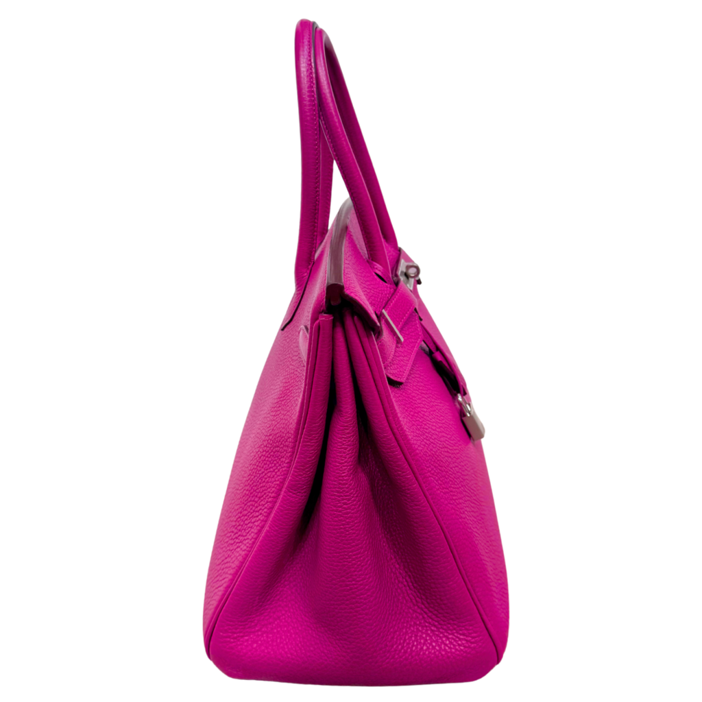Hermès Birkin Rose Pourpre Togo 35CM Palladium HW (2011)