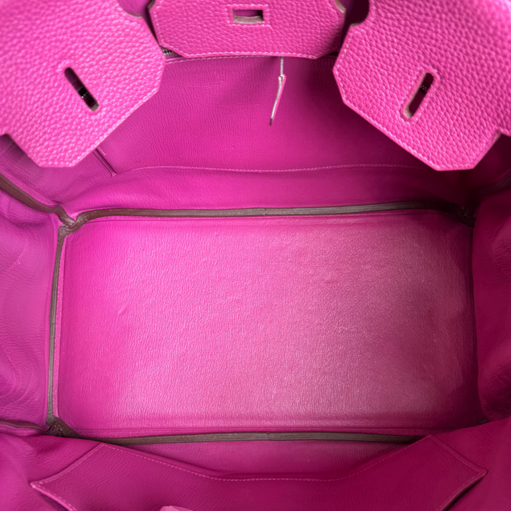 Hermès Birkin Rose Pourpre Togo 35CM Palladium HW (2011)