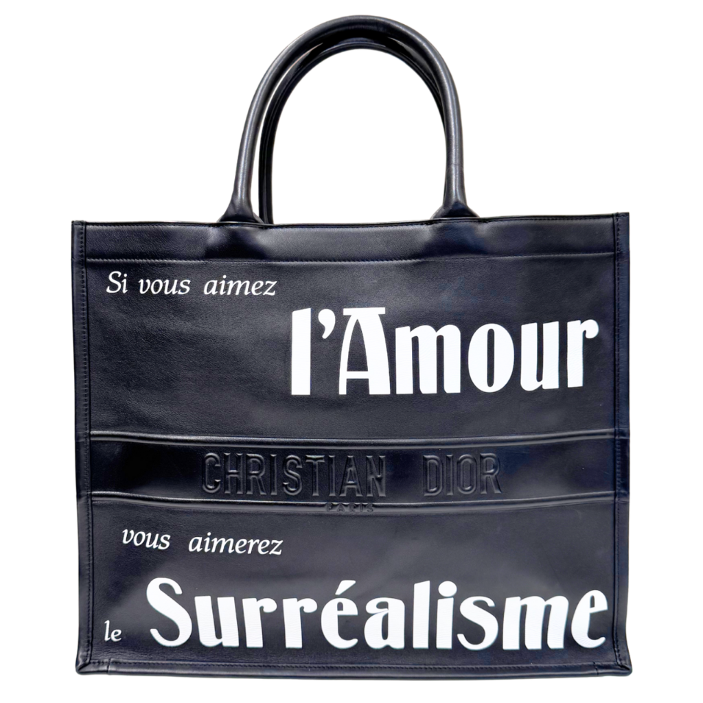 Dior Black & White Surrealisme Book Tote
