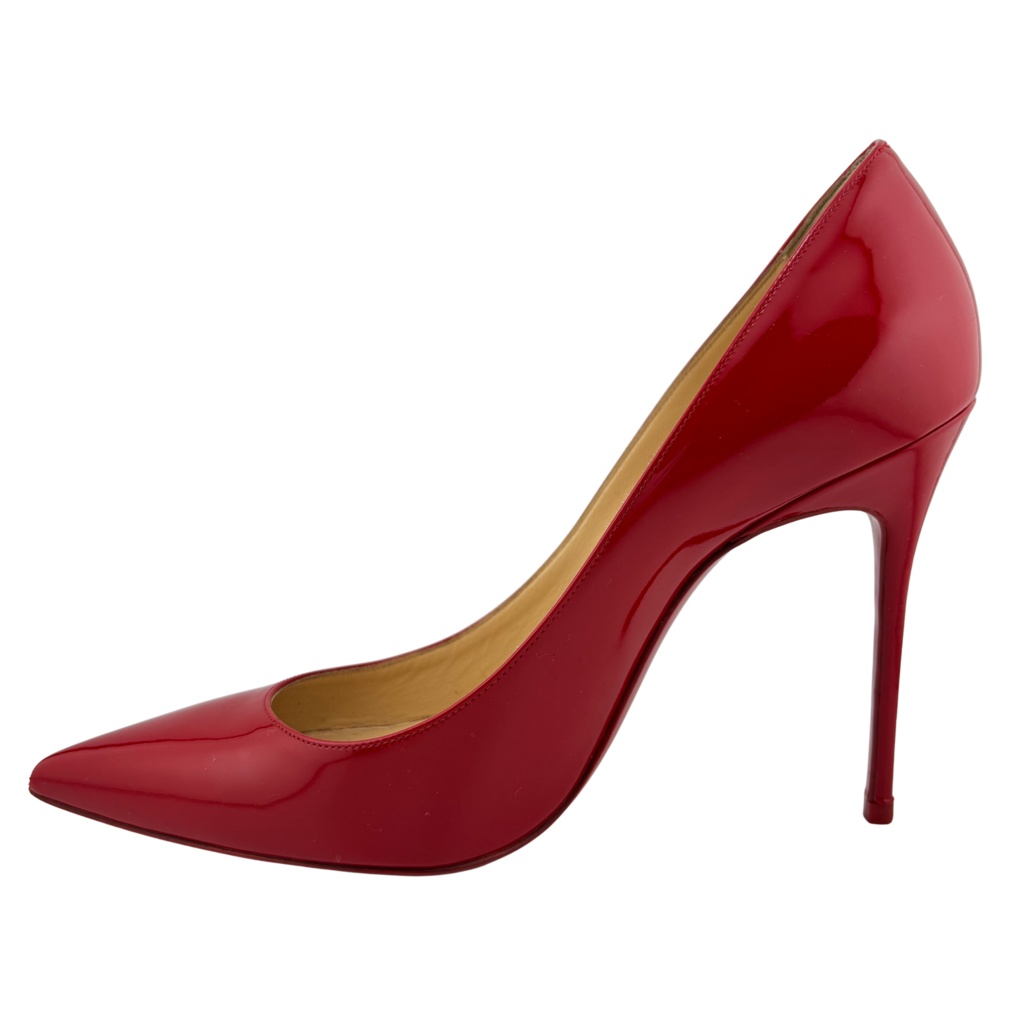 Christian Louboutin Red Patent Pumps, 38