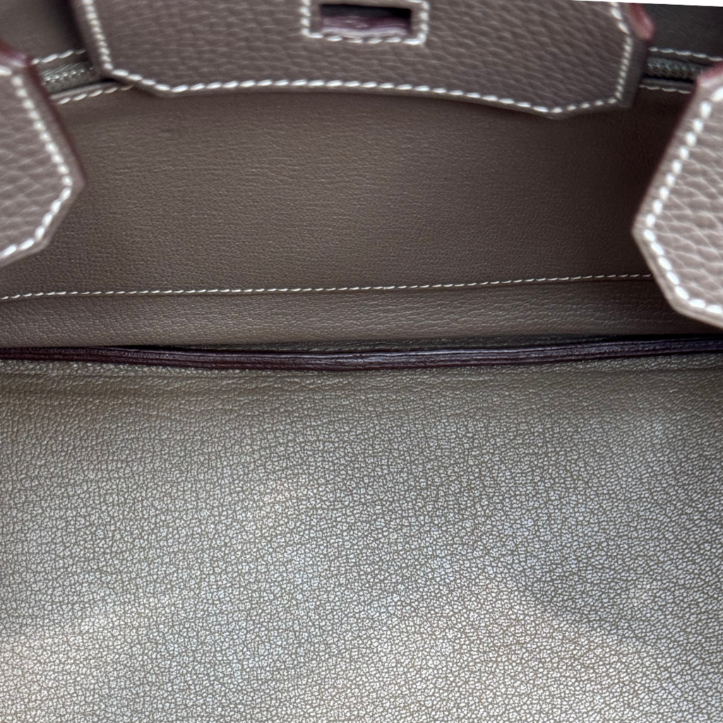 Hermès Birkin Etoupe Togo 30CM Palladium HW (2013)