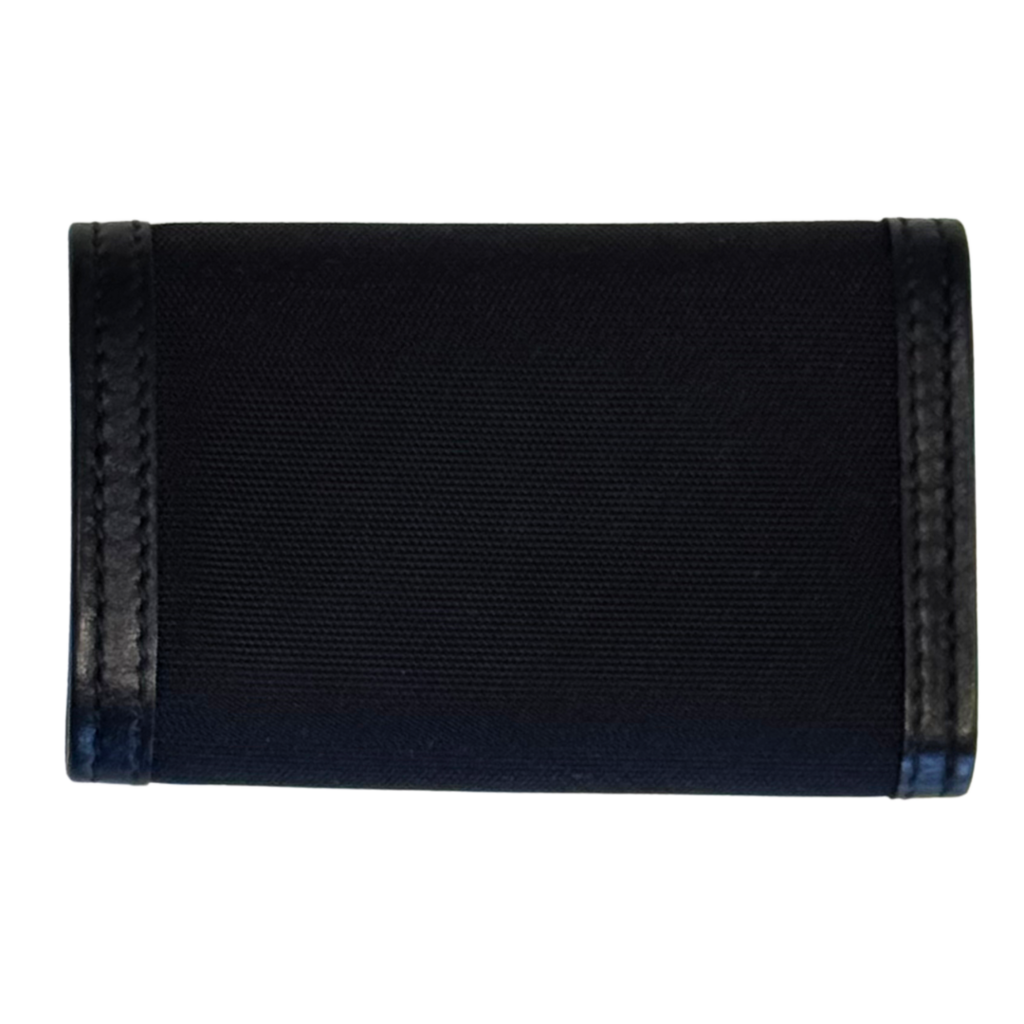 Gucci Black Canvas Key Holder