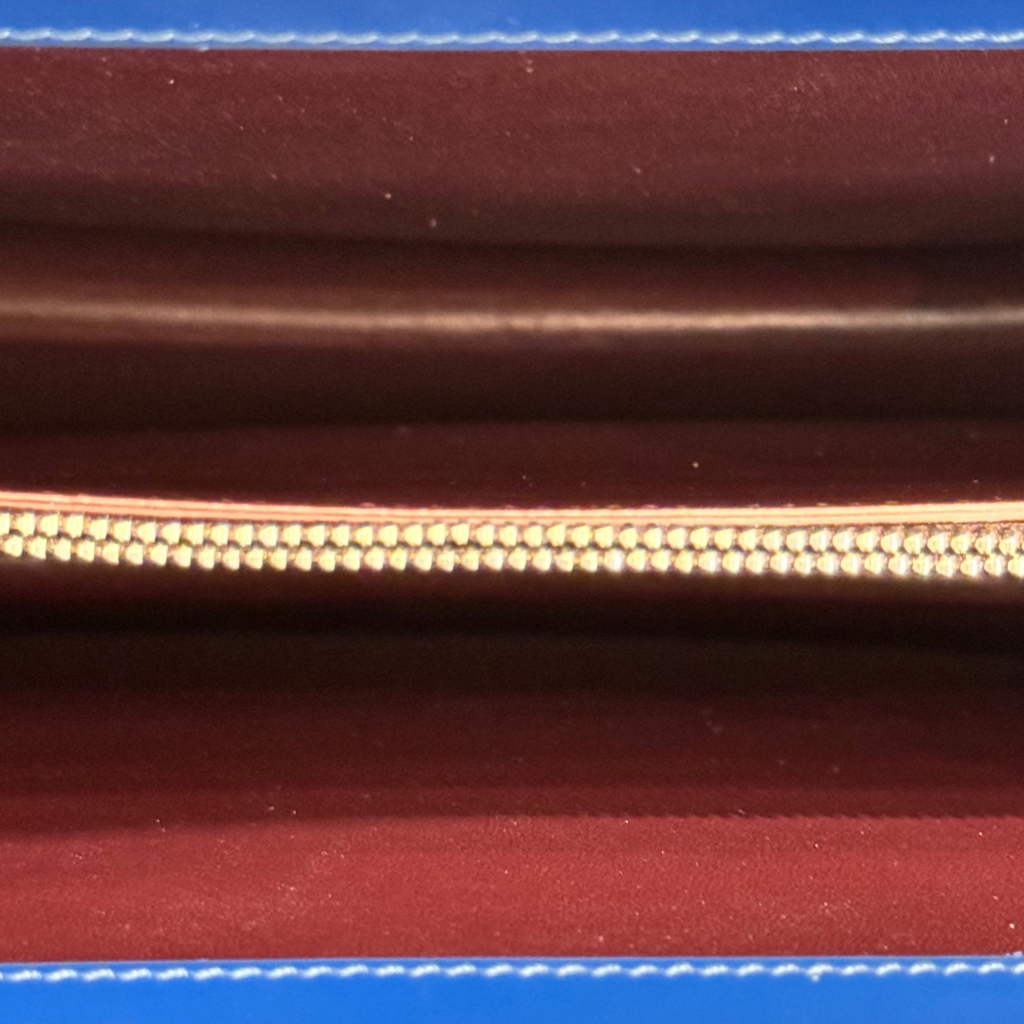 Celine Lazuli Medium Calfskin Clasp Bag