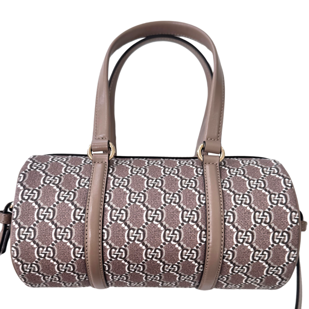 Gucci Taupe GG Shadow Shoulder Bag