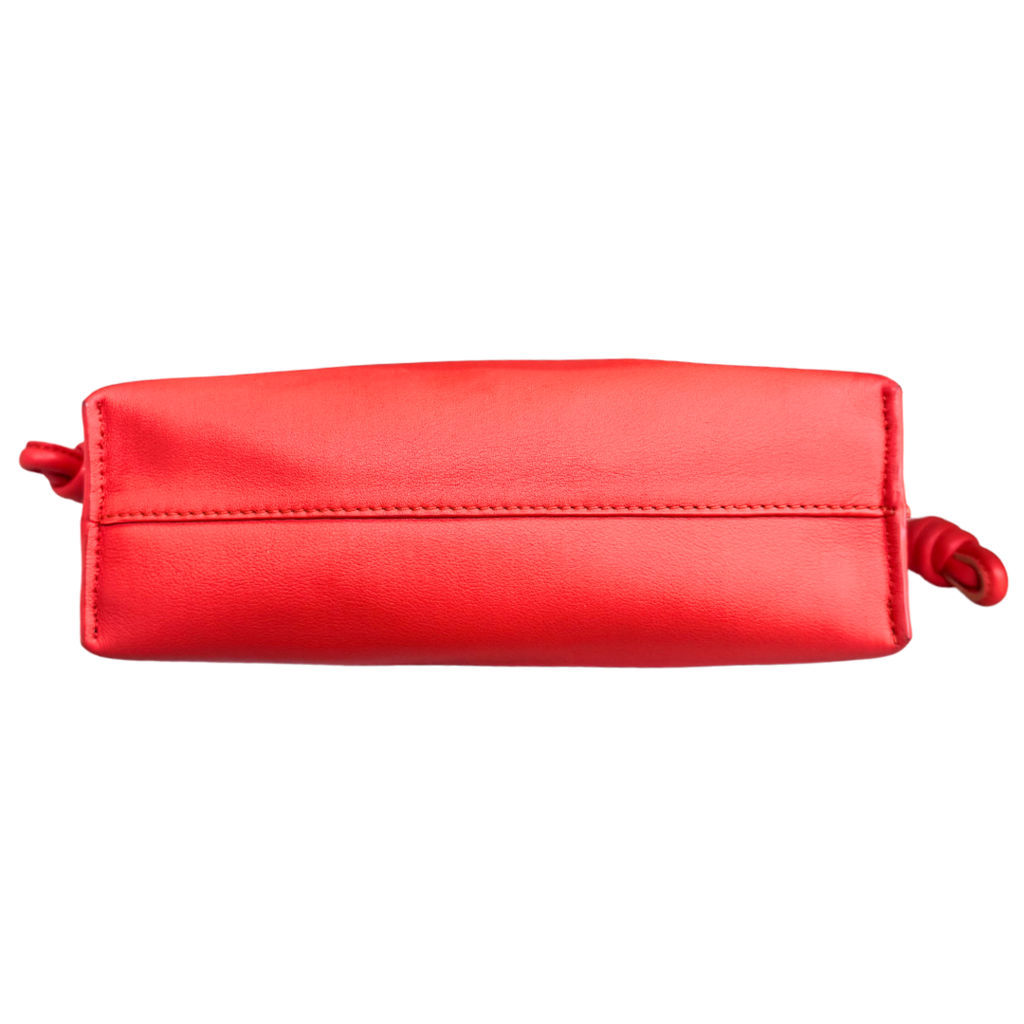 Loewe Red Leather Flamenco Crossbody Mini