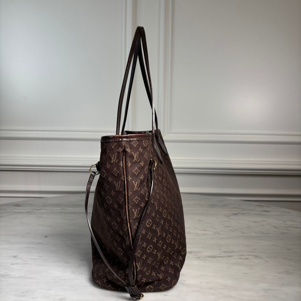 Brown Neverfull MM Tote