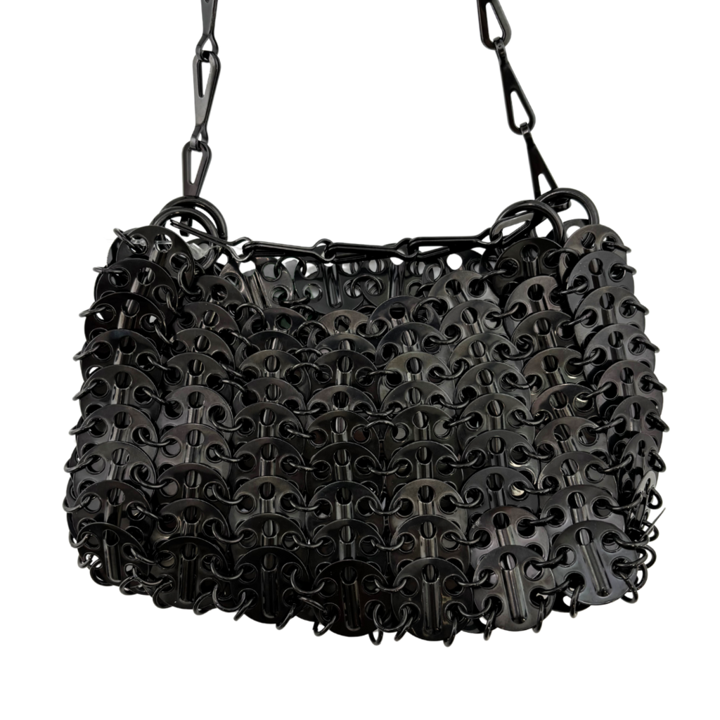 Black Nano Chain Shoulder Bag (est 1025)