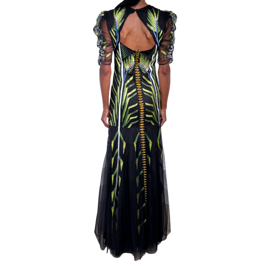 Temperley London Embroidered Organza Dress, 8