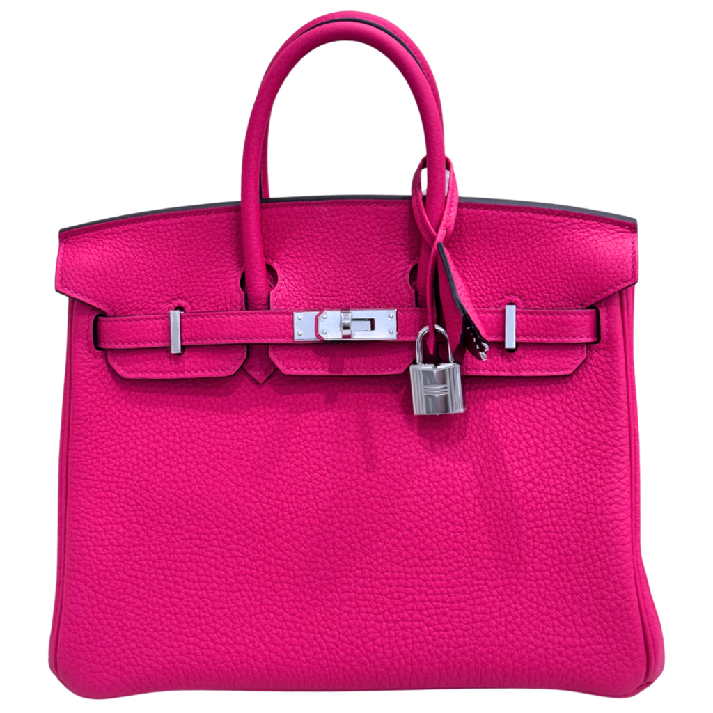Hermès Birkin Rose Mexico Togo 25CM Palladium HW (2025)