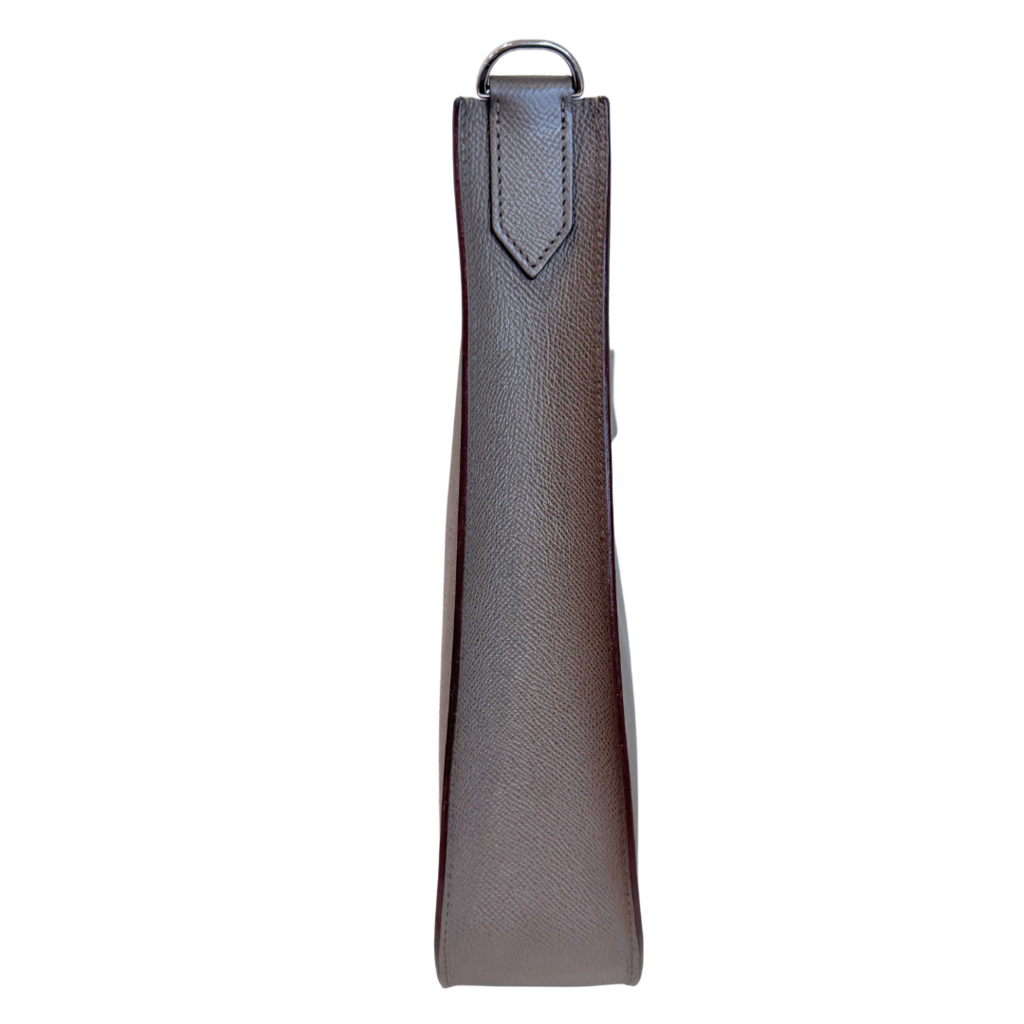 Hermès Evelyne Brown/Gray Sellier PM Palladium HW