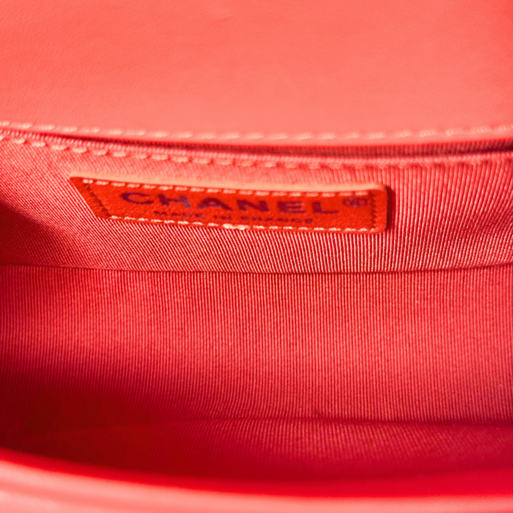 Chanel LeBoy Poppy & Tweed Small Bag